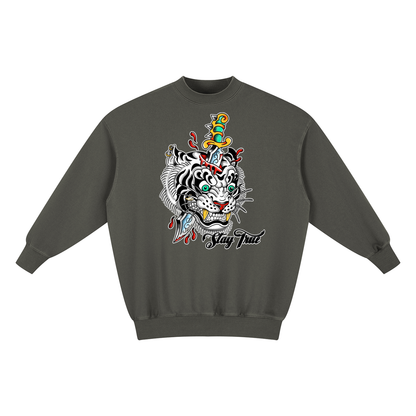 Brooklyn Zoo™ "Ed Hard-ly" Women's Vintage Wash Hoodie Dress