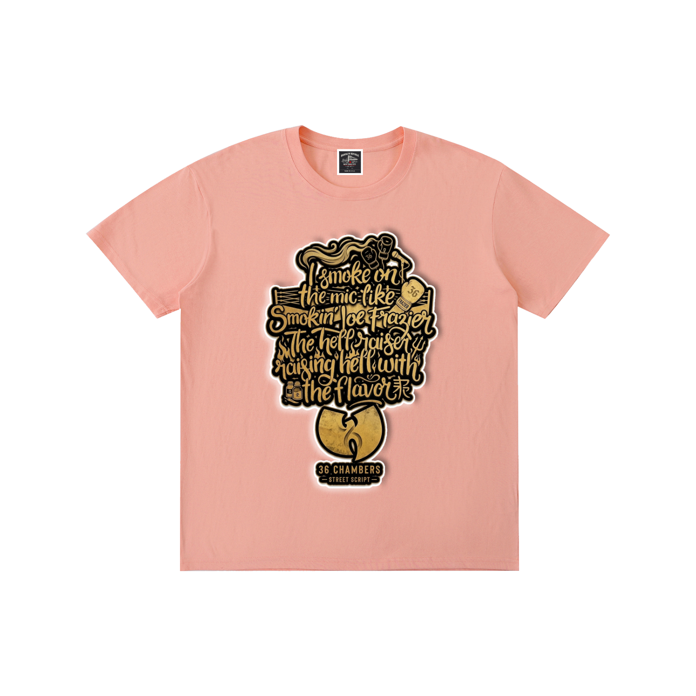 PYN™ "Smokin' Joe" Pure Cotton T-Shirt