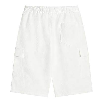 PYN™ x BKRP™ "Cut& Sew" Drawstring Cargo Shorts