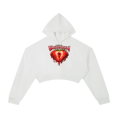 “Vagetarian” Essential Cropped Hoodie