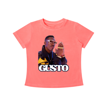 "Gusto" Vintage Wash Slim Fit T-shirt