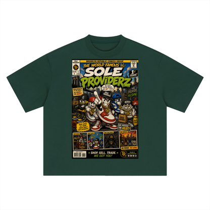 "The World Famous Sole Providerz" Boxy Oversized T-Shirt