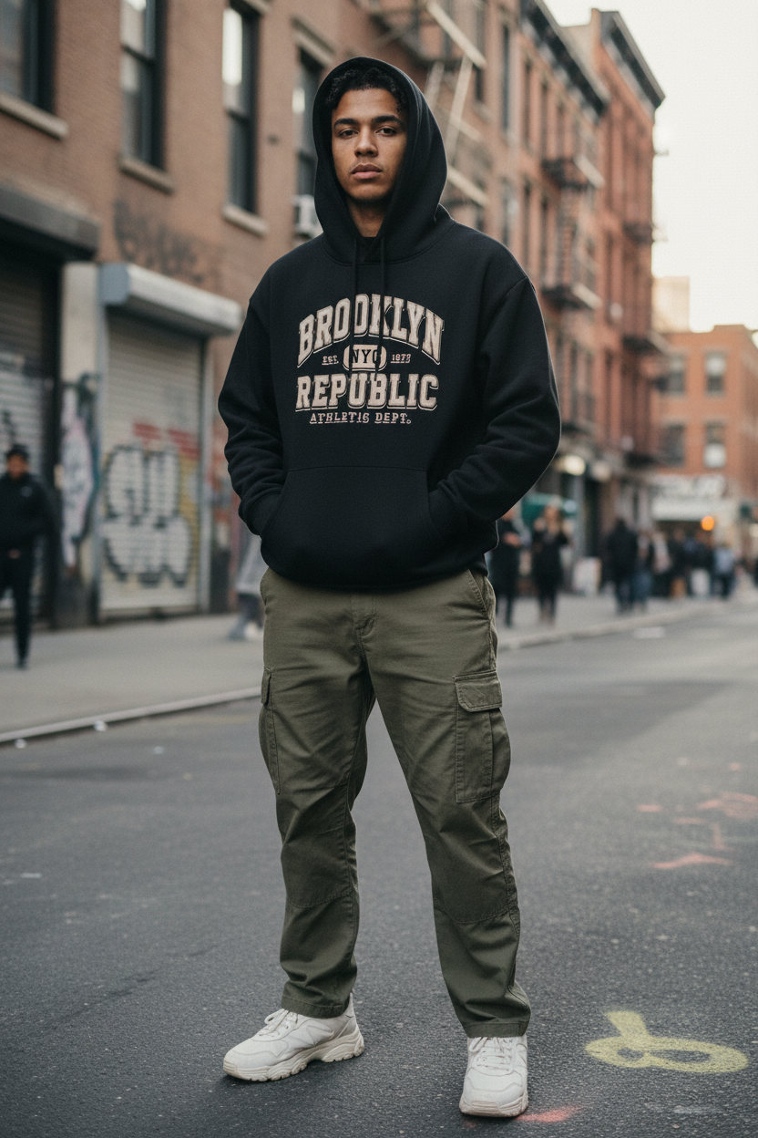 Brooklyn Republic essentials™ Heavyweight Fleece Hoodie