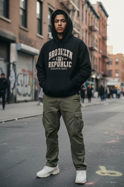 Brooklyn Republic essentials™ Heavyweight Fleece Hoodie