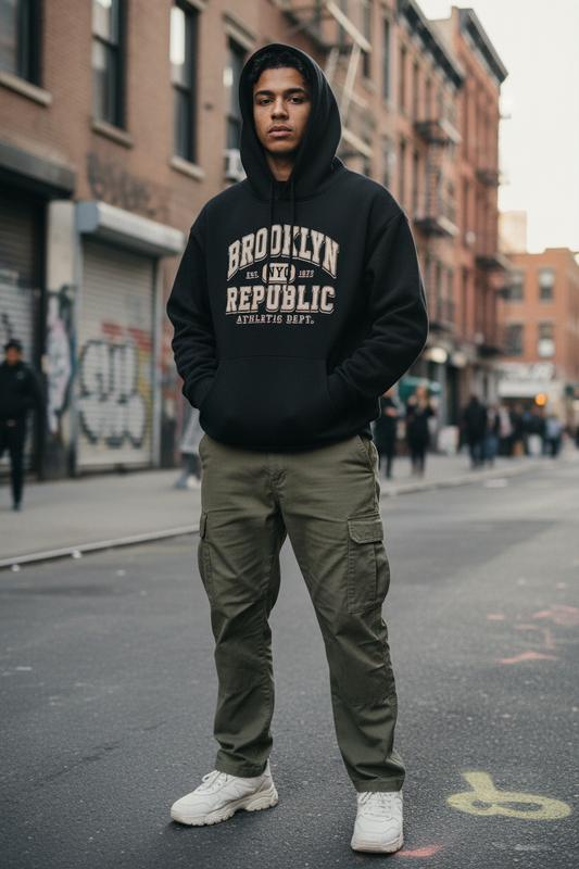 Brooklyn Republic essentials™ Heavyweight Fleece Hoodie