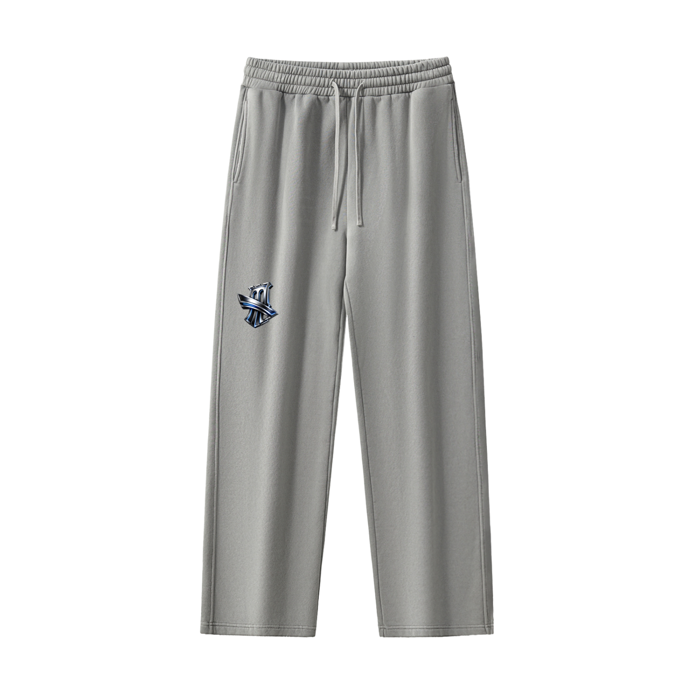 "Brooklyn Republic" Frayed Enzyme Washed Fleece Sweatpants