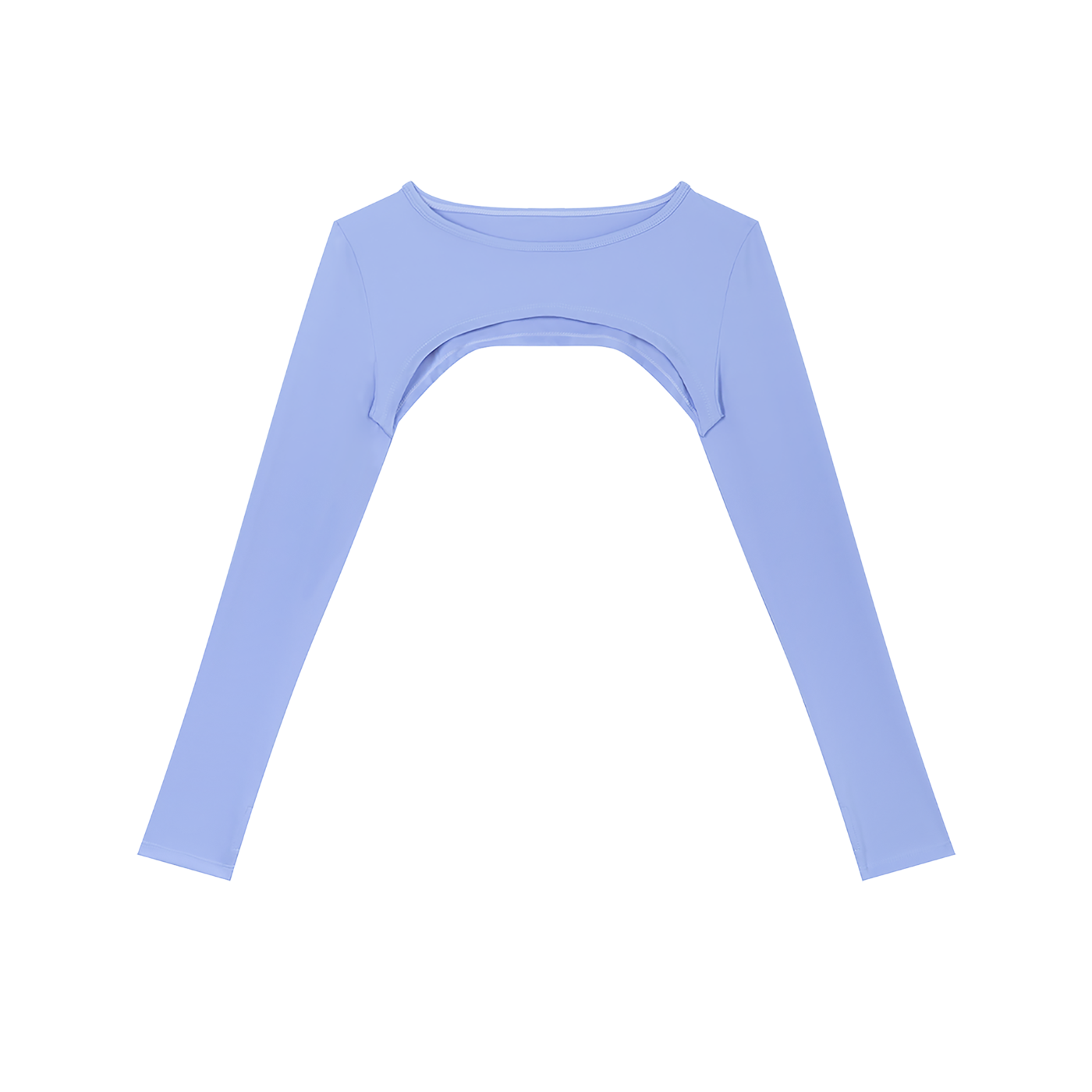 "Brooklyn Republic Essentials" Women’s Cutout Long Sleeve Yoga Shrug