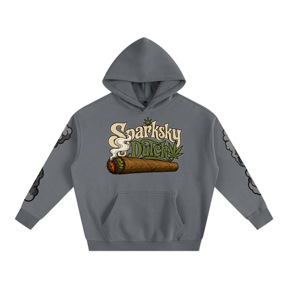 "Sparksky & Dutch" Oversize Fleeced Hoodie