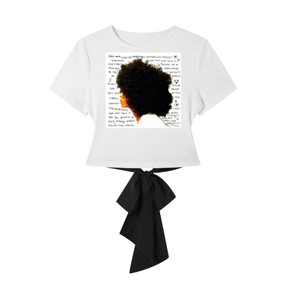 "Worldwide Underground" Women's Slim Fit Boatneck T-Shirt