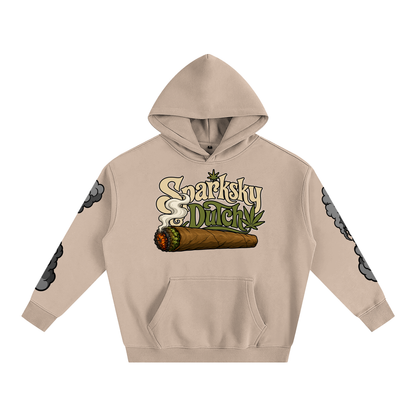 "Sparksky & Dutch" Oversize Fleeced Hoodie