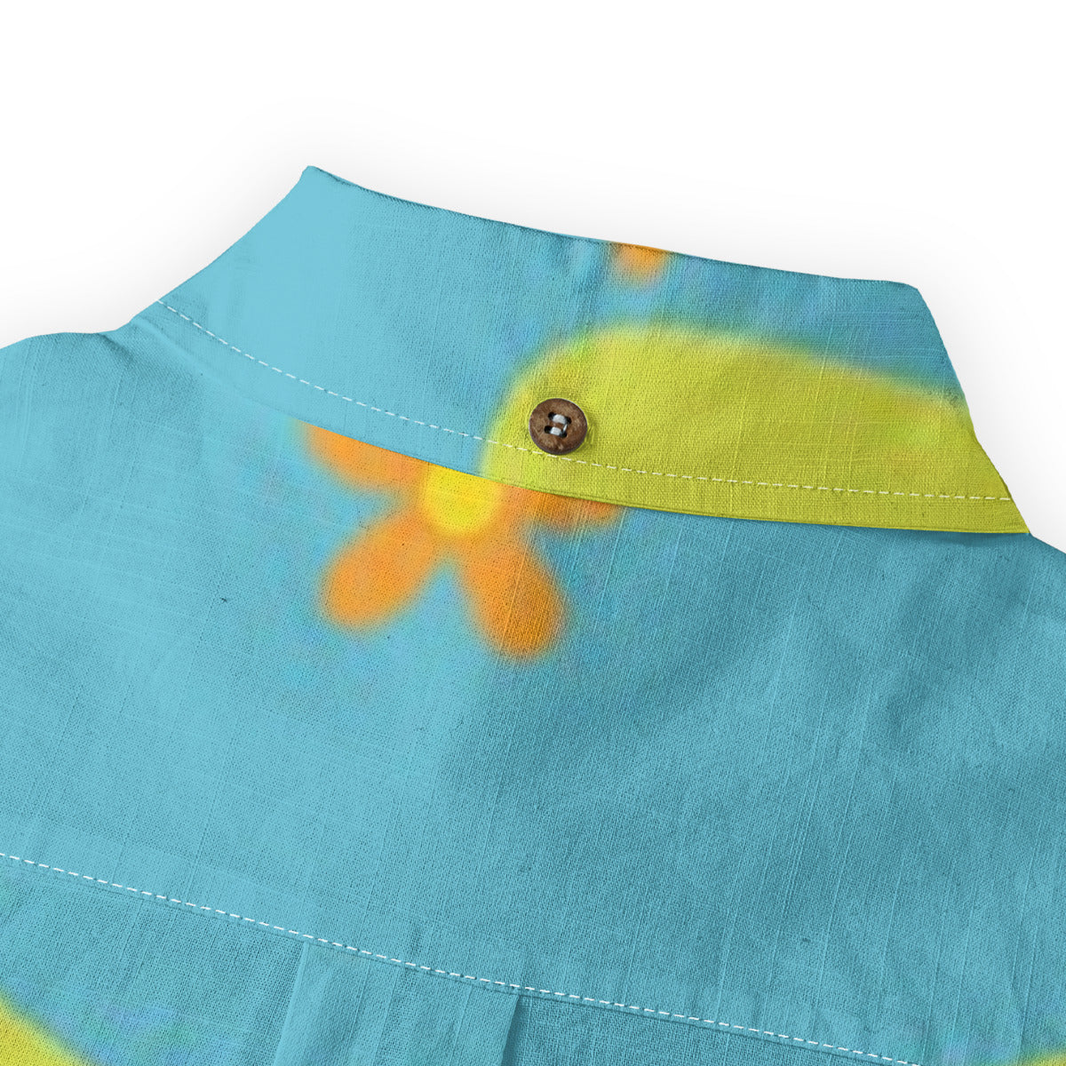 "Hey Scooby" Casual Lapel Long Sleeve Button-Up