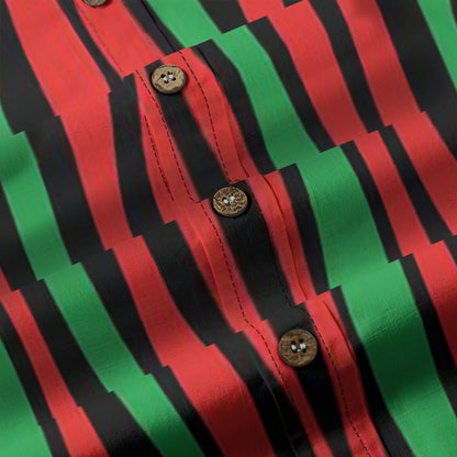 "The Low End"  Casual Lapel Long Sleeve Shirt Button-Up