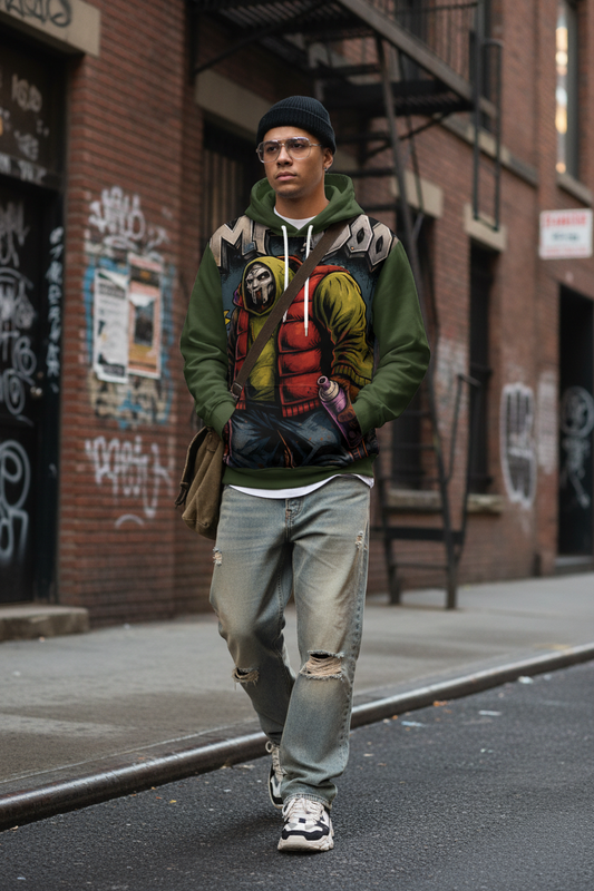 "The Adventures of MF Doom" Overdose Sublimation Hoodie