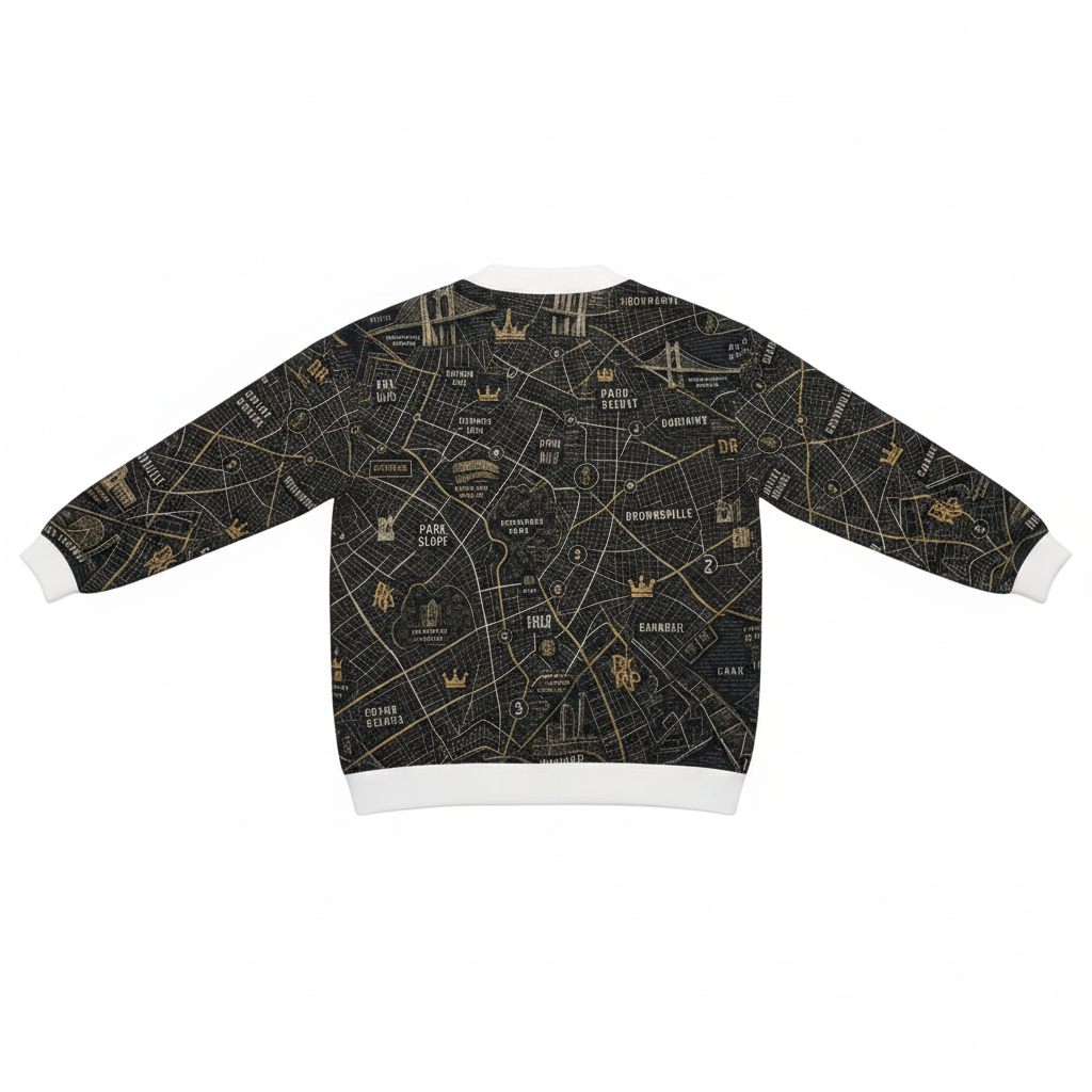 "Brooklyn"  V-neck Knitted Fleece Cardigan