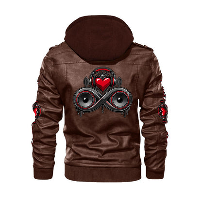 Infinity Sione™ "Heartbeatz"  Leather Jacket