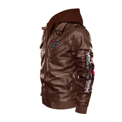 Infinity Sione™ "Heartbeatz"  Leather Jacket