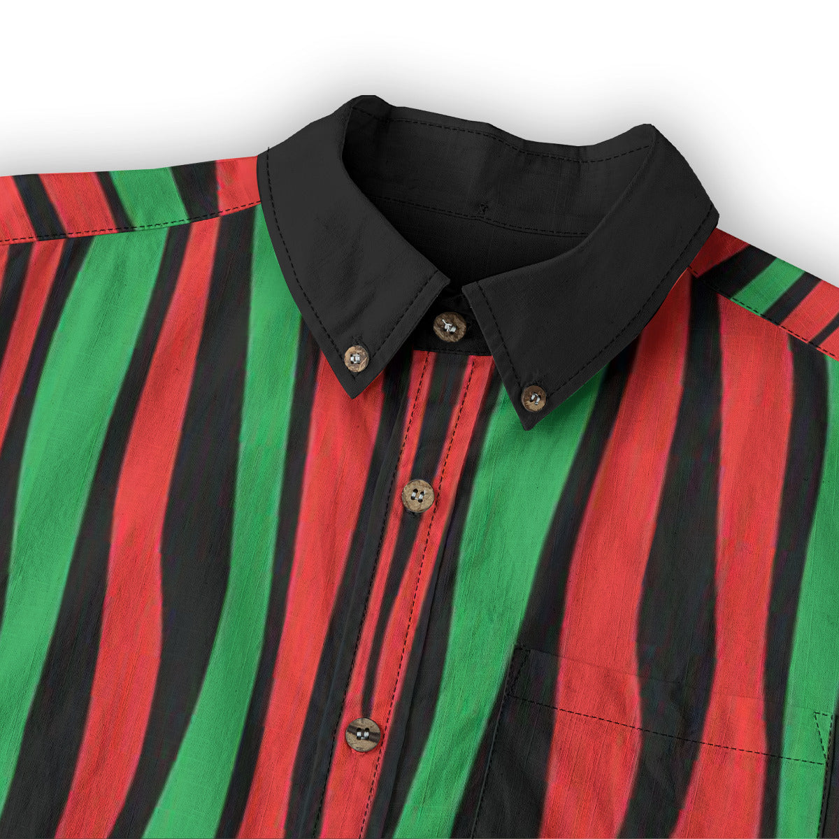 "The Low End"  Casual Lapel Long Sleeve Shirt Button-Up