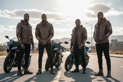 Infinity Sione™ "Heartbeatz"  Leather Jacket