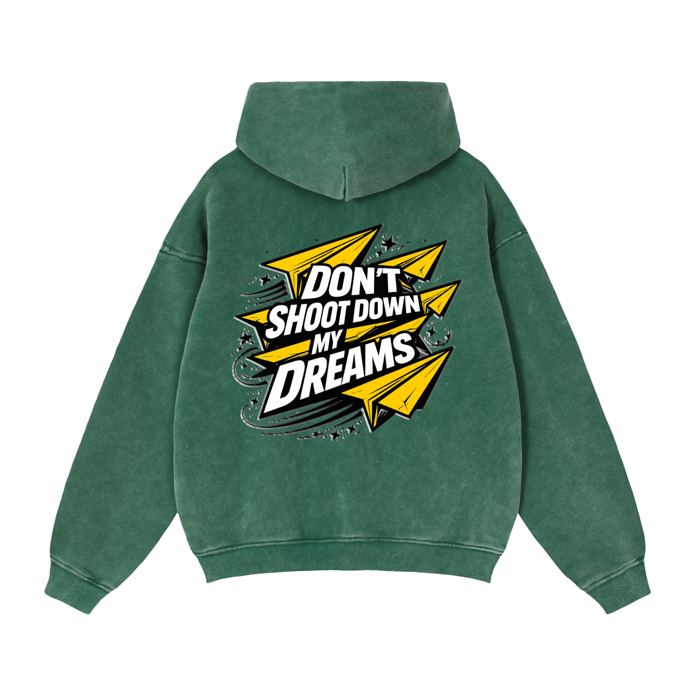 "DREAM CHASERS™ " Full-Zip Boxy Fleece Hoodie
