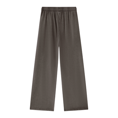PYN™ "Pretty Girls Love Wu" Women's Mineral Wash Straight Sweatpants