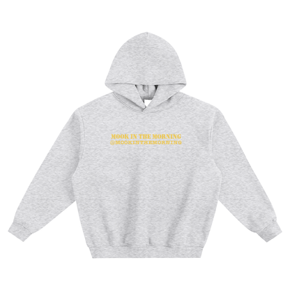 MITM "Morning Wood" Embroidered Fleeced Boxy Hoodie