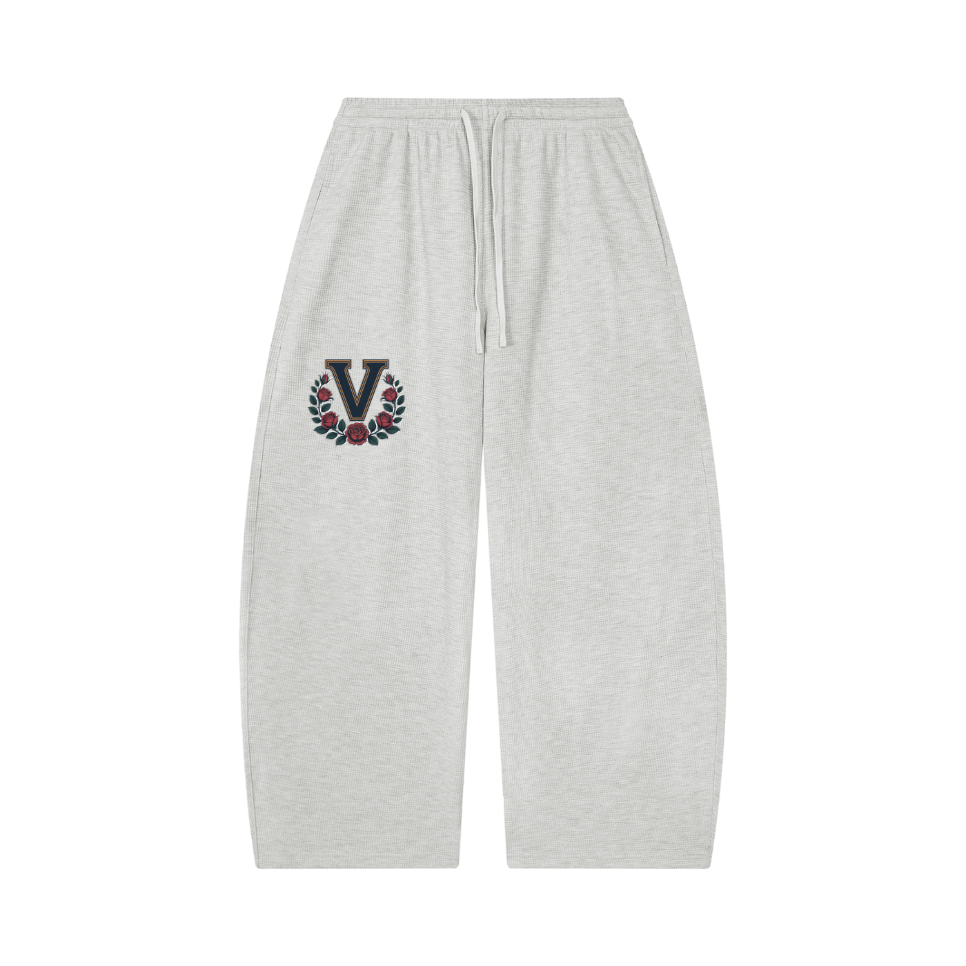 "VARSITY" Waffle Cotton Sweatsuit