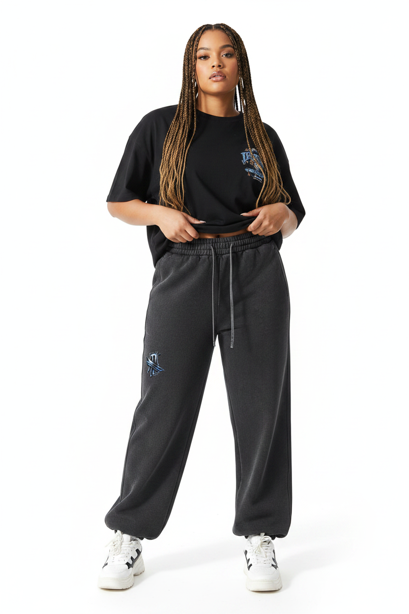 Brooklyn Republic Essentials™ Frayed Enzyme Washed Fleece Sweatpants