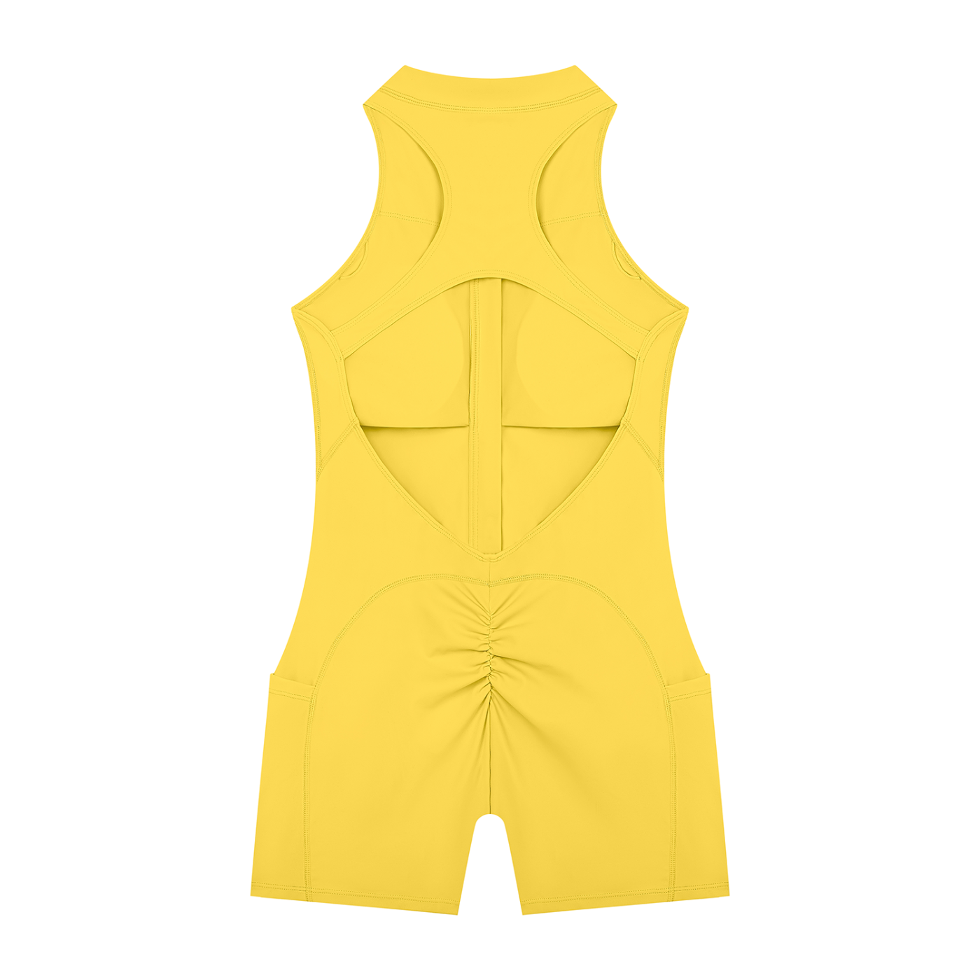 Brooklyn Republic Essentials™ Women’s Quarter-Zip Yoga Romper