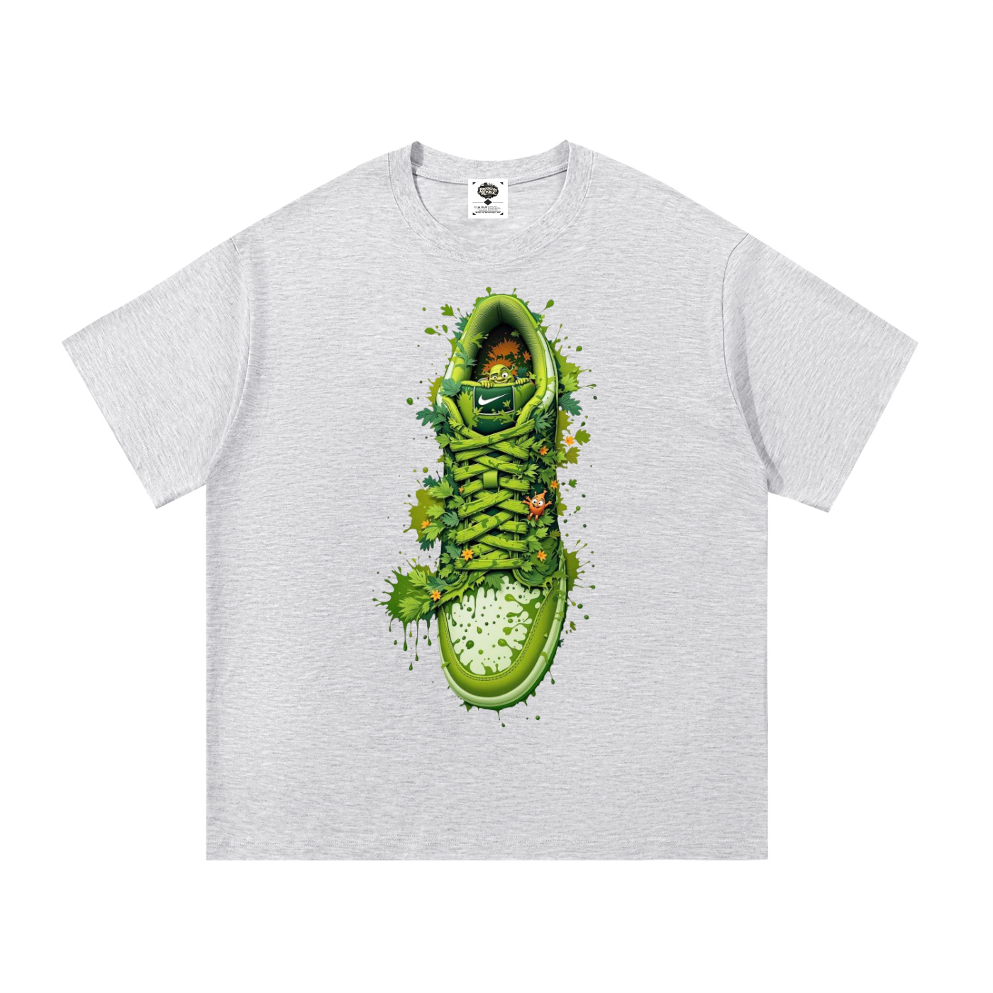 "Green Envy" Cotton T-Shirt