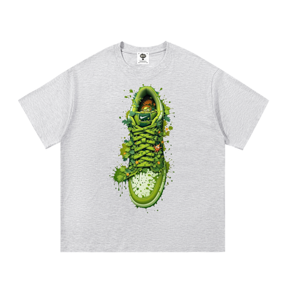 "Green Envy" Cotton T-Shirt