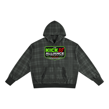 "KICK DJ Alliance" Money Plaid Color Block Sweatsuit