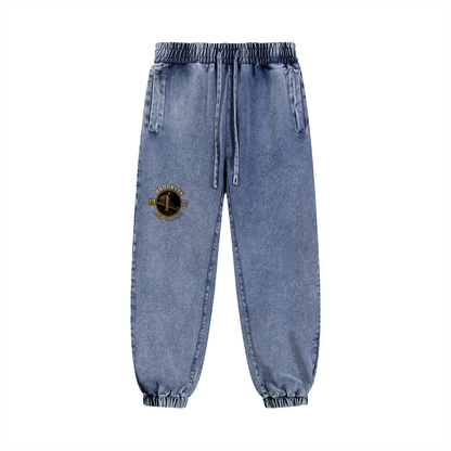 "Brooklyn Republic" Snow Wash Jogger Sweatpants