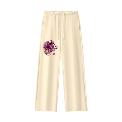 Brooklyn Zoo "Tiger Style" Women's Straight Leg Fleece Set