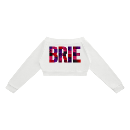 Body by Brie™ Women's Off-Shoulder Full Zip Hoodie