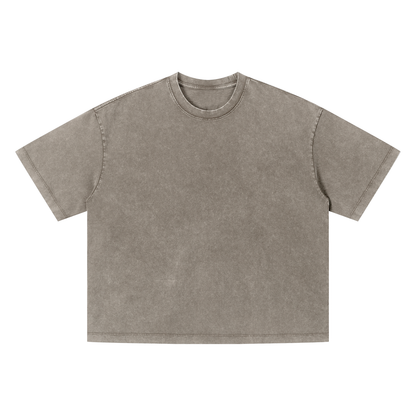 "Brooklyn Republic Essentials" Vintage Wash Boxy T-Shirt
