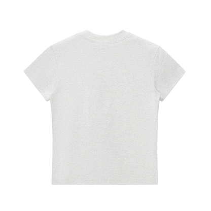 "Brooklyn Republic Essentials"  Essential Bodycon Crewneck T-Shirt