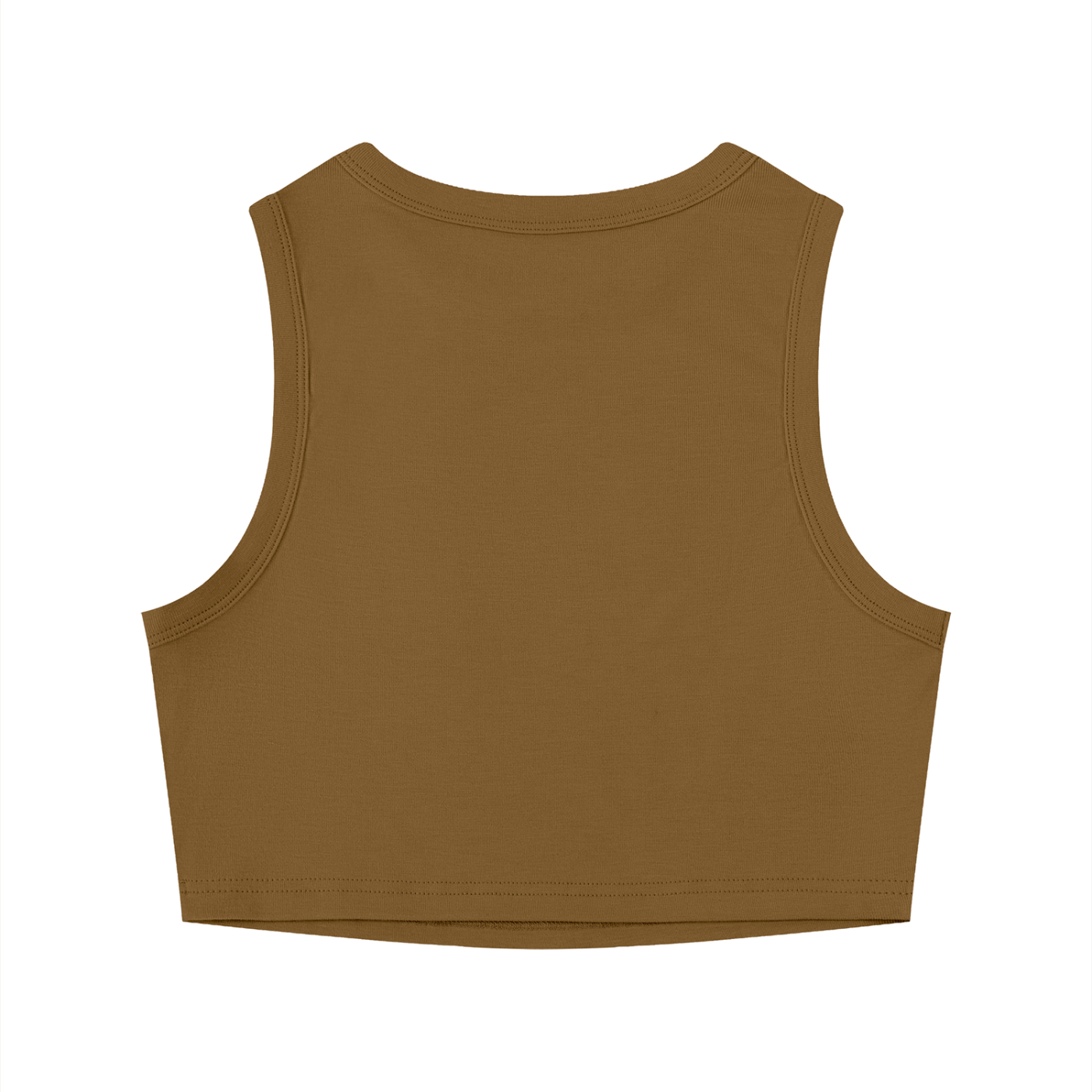"Ladies First Comic Vol.1" Women's Tight Crewneck Crop Tank Top