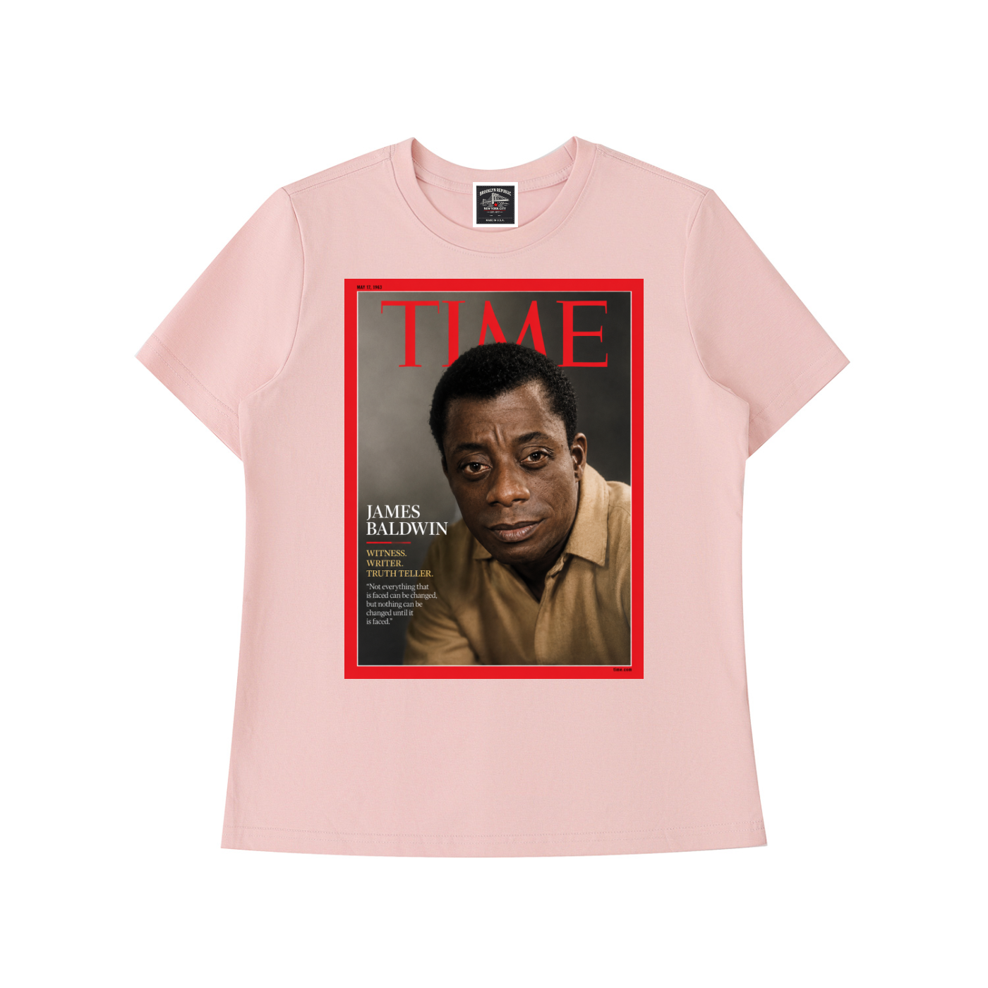 "James Baldwin" Women's Cotton T-Shirt