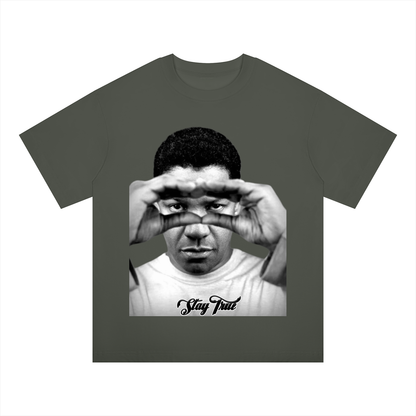 "Through Gods Viewfinder" Oversized Drop Shoulder T-Shirt