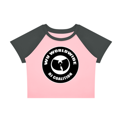 PYN™ "Wu World DJ Coalition" Women’s Raglan Color Block Baby T-Shirt