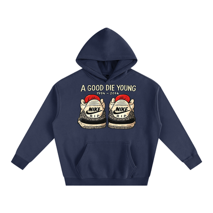 "FOREVER YOUNG" Oversize Fleeced Hoodie
