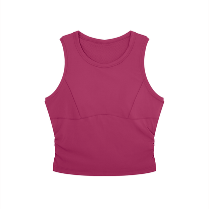 "Brooklyn Republic Essentials" Women’s Crewneck Yoga Tank Top