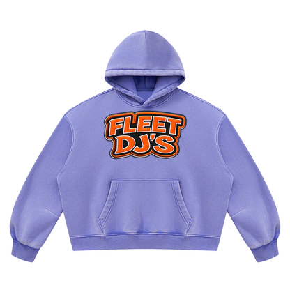 "Fleet DJ's" Vintage Wash Boxy Fleece Sweatsuit