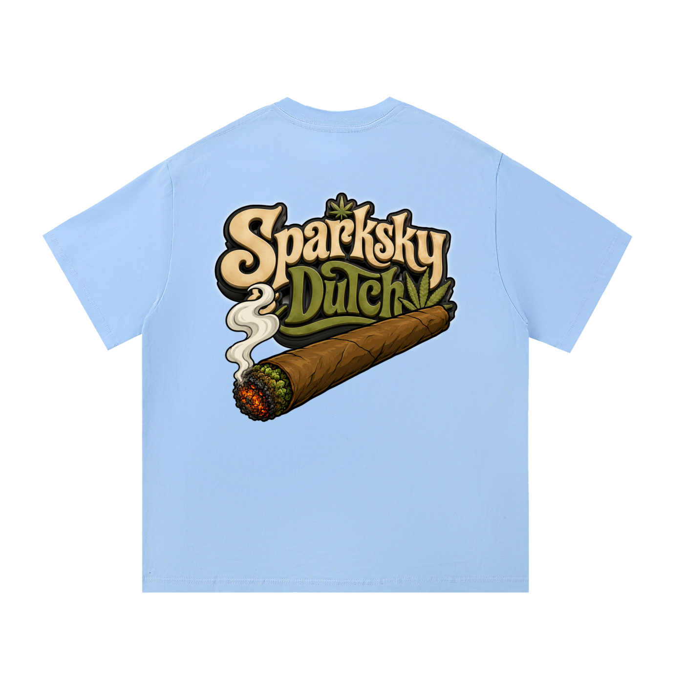 Sparksky & Dutch™ "Indica Ice" Cotton T-Shirt