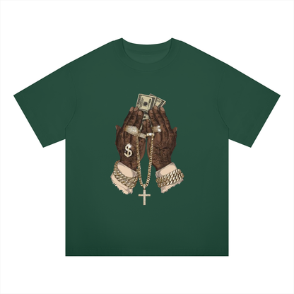 "In God We Trust/Lust" Oversized Drop Shoulder T-Shirt