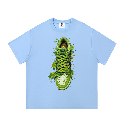 "Green Envy" Cotton T-Shirt