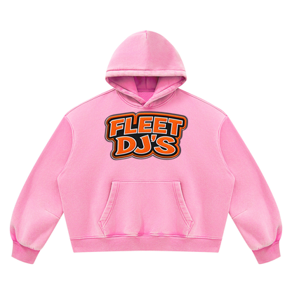 "Fleet DJ's" Vintage Wash Boxy Fleece Sweatsuit