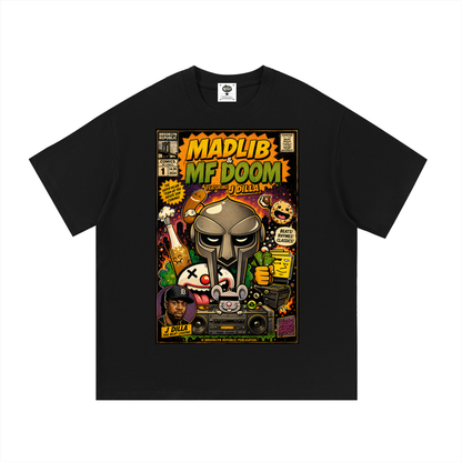 "The Adventures of MadLib and MF Doom" Cotton T-Shirt