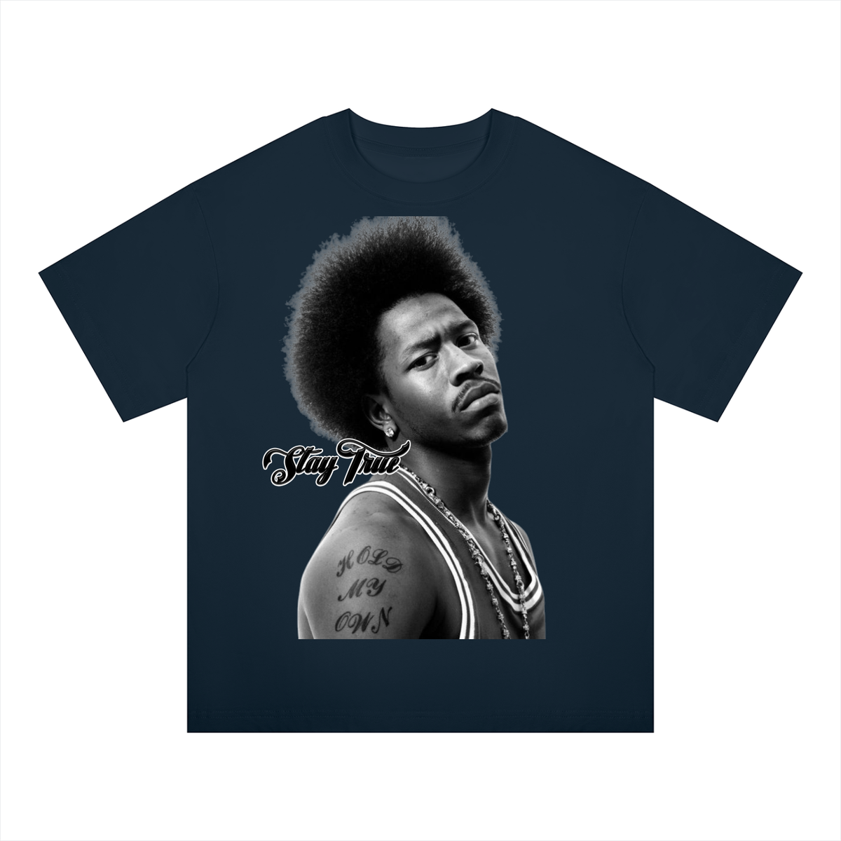"Newport News" Oversized Drop Shoulder T-Shirt
