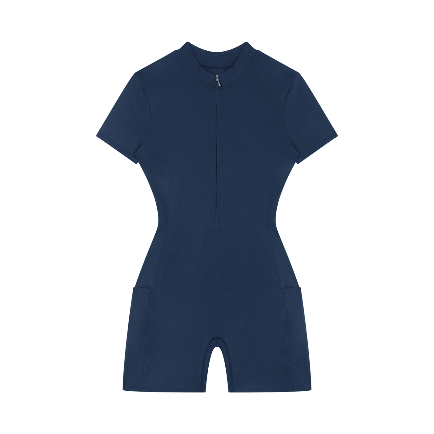 "PYN™ x BKRP™" Mathematics Women's Quarter-Zip Short Sleeve Romper